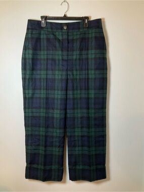 NWT Sézane Damon Plaid Wool Pants 48